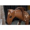 Image 2 : Vintage folk art rocking horse with saddle blanket