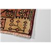 Image 3 : 100% wool Iranian Sarab runner/ area carpet with large medallion and floral design, red background a