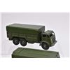 Image 2 : Five vintage Dinky Toys military vehicles including Recovery Tractor # 661, Medium Artillary tractor