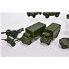 Image 2 : Selection of vintage Dinky Toys Military vehicles including 3 ton Army truck, Army wagon, Army 1 ton