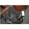 Image 2 : Vintage highback cowboy saddle with tooling and leather wrapped stirrups