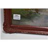 Image 2 : Two vintage framed pastel on paper original landscapes both signed by artist Chandler and both 20" X