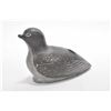 Image 1 : Carved soapstone loon, 6 1/2" in length