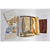Image 1 : Selection of assorted collectible stamps and a stamp book