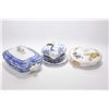 Image 1 : Tray lot of china collectible including Royal Worcester Evesham casserole dish, a Royal Worcester do