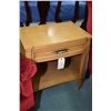 Image 2 : Pair of matching retro style wooden side table with single drawer made by Malcolm