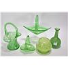 Image 1 : Five pieces of art glass, all believed to be Alta glass, non marked