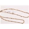 Image 3 : 10kt yellow gold 16" twisted rope chain