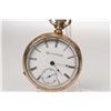 Image 1 : Elgin size 18, 15 jewel, grade 44, model 5 pocket watch. Serial # 2887799 dates this pocket watch to