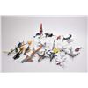 Image 1 : Large selection of vintage die cast planes and helicopters and rockets including Lintoy, Matchbox, C