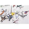 Image 2 : Large selection of vintage die cast planes and helicopters and rockets including Lintoy, Matchbox, C