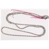 Image 3 : 14kt white gold 20" rope chain. Retail replacement value $1,050.00