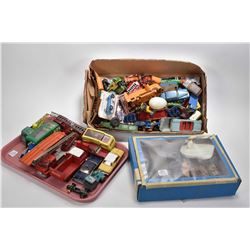 Large selection of toy vehicles including Matchbox Lesney, Meccano Dinkys, Lonestar plus a selection