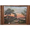Image 1 : Three antique picture frames with content