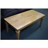 Image 2 : Modern maple coffee table and two matching end tables