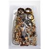 Image 1 : Large tray lot of collectible jewellery including designer pieces, stelring silver, earrings, neckla