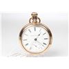 Image 1 : Hampden size 18, 11 jewel, grade 54, model 3 pocket watch. Serial #348660 dates this pocket watch to
