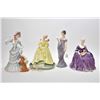 Image 1 : Four Royal Doulton figurines including "Paula" HN2906, "Harmony" HN2824, "Loyal Friend" HN3358 and "