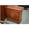 Image 2 : Modern eight drawer bedroom chest dresser and matching three drawer side table made by Durham Furnit
