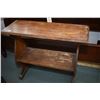 Image 2 : Antique Canadiana drop front secretaire with open book storage, stripped and ready for prep. and fin