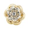 Image 2 : 0.50 ctw Diamond Ring - 14KT Yellow and White Gold