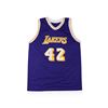Image 3 : PSA Certified James Worthy Autographed Basketball Jersey