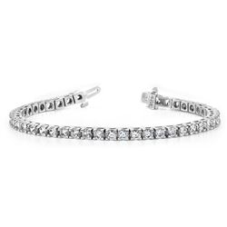 10k White Gold 2.48CTW Diamond Bracelet, (SI2/H-I)