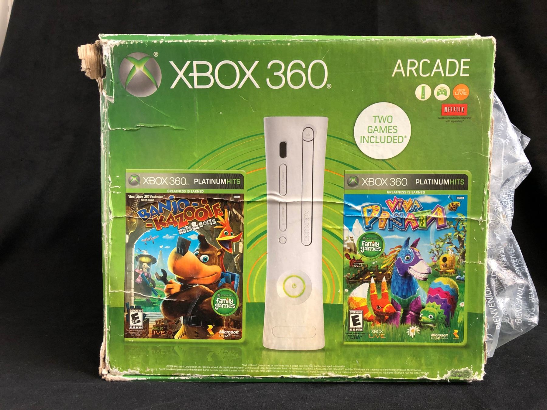 Microsoft Xbox 360 Arcade Game System, image size:1800x1350