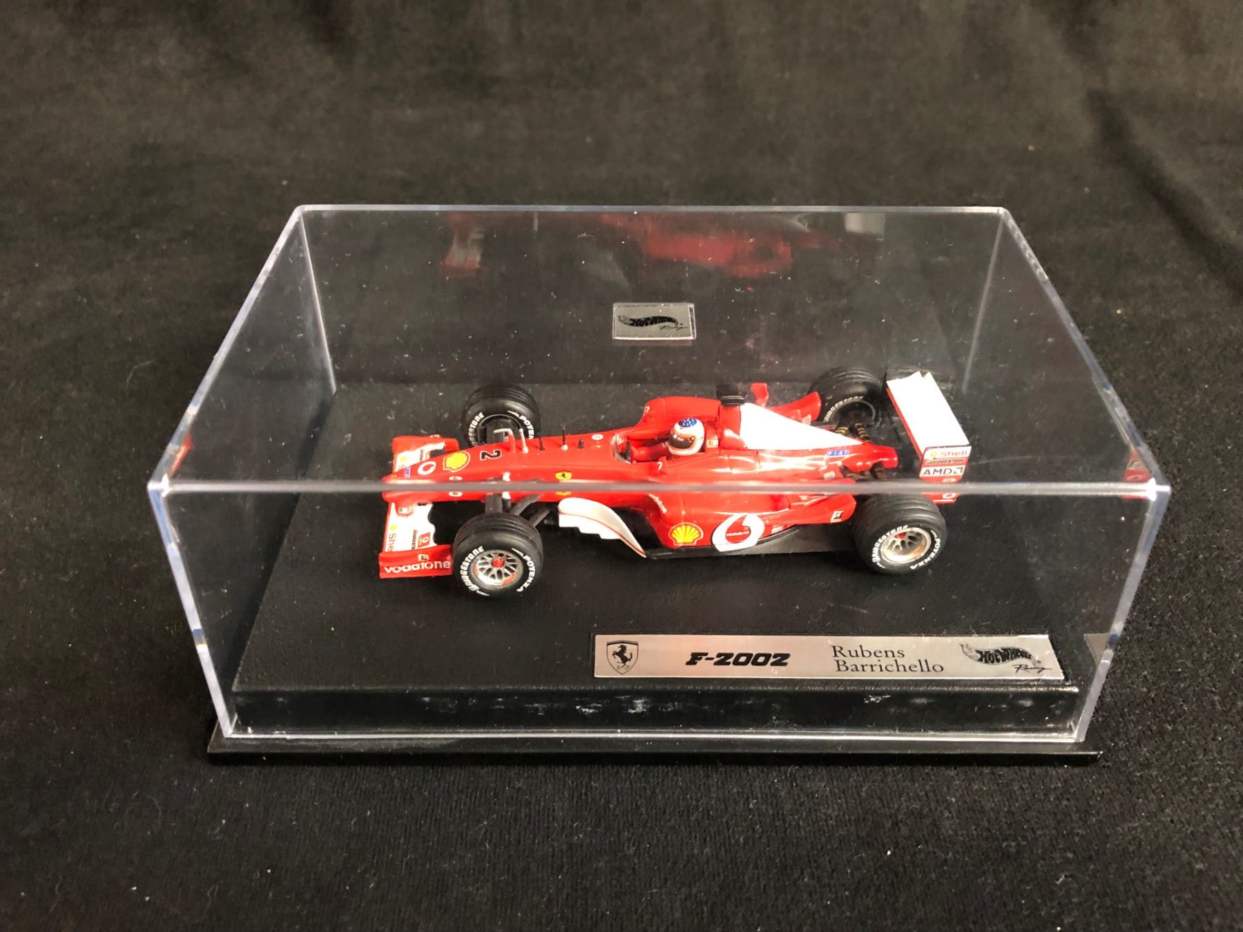 FERRARI F2002 GP 2002 R. BARRICHELLO HOTWHEELS 54619 1:43 FERRARI F2002 GP 2002 R. BARRICHELLO HOTWHEELS 54619 1:43