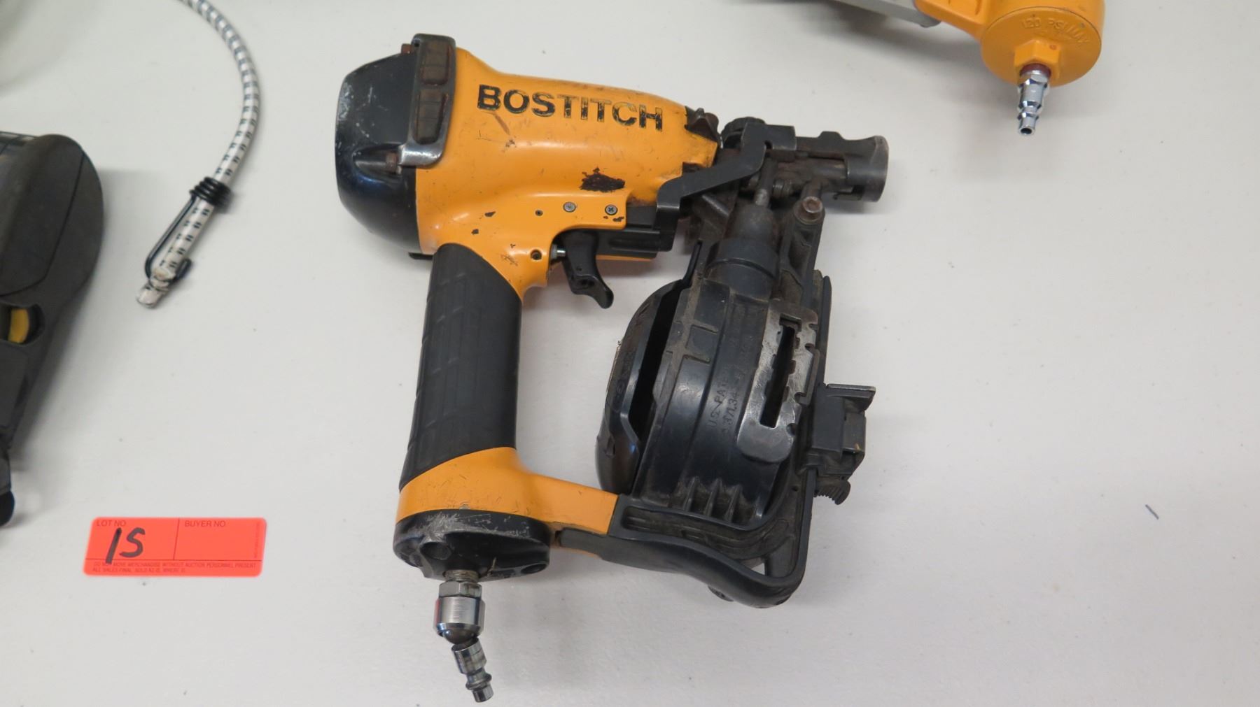 Qty 2 Bostitch Brn175 Roofing Nailer Zebra Qln320 Barcode Printer