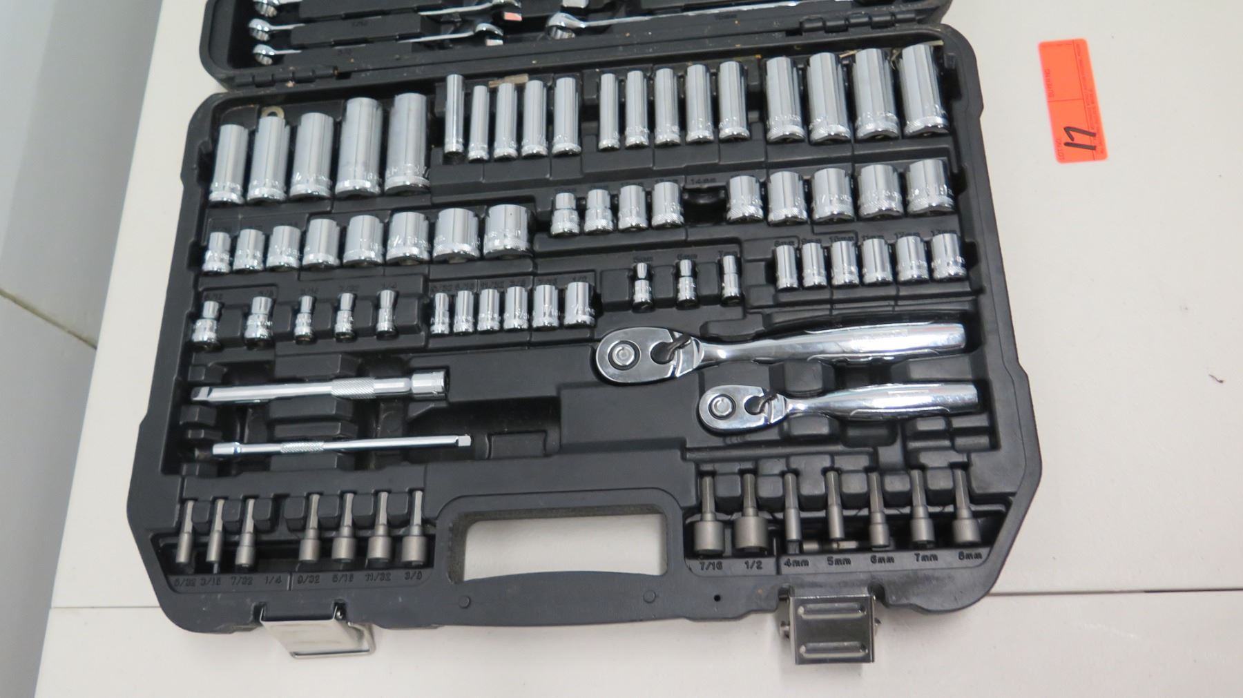 Socket Set Hard Shell Socket Set in Hard Case w/ Ratchets, Sockets, Wrenches in Hard Case ...