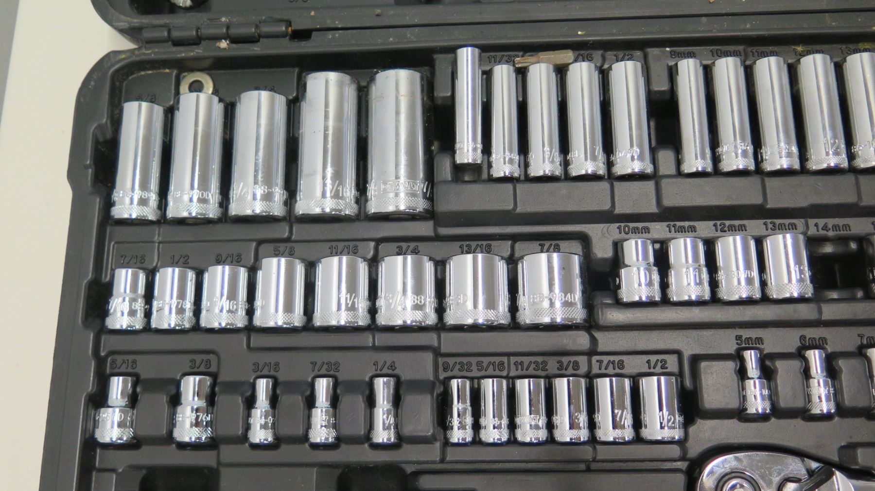 Socket Set Hard Shell Socket Set in Hard Case w/ Ratchets, Sockets, Wrenches in Hard Case ...
