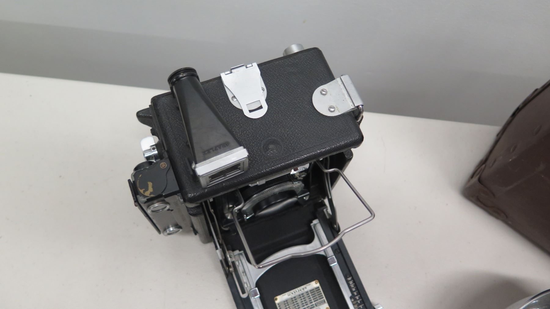 Speed Graphic Graflex Vintage Camera w/ Case, Flash & Accessories ...