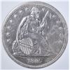 Image 2 : 1845 SEATED DOLLAR  AGP CH BU