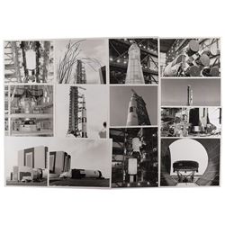 Apollo 11 Saturn V Lot of (13) Vintage Original NASA Photographs