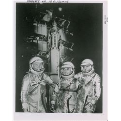 Gus Grissom Signed Photograph