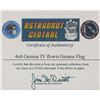 Image 2 : Gemini 4 Flown Flag and Cover Signed by Jim McDivitt