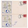 Image 1 : Buzz Aldrin and James Lovell Signed Recovery Covers