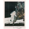 Image 1 : Buzz Aldrin Oversized Signed Photograph