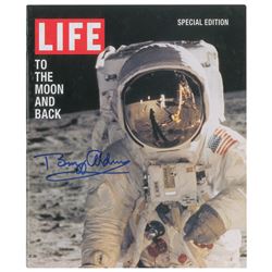 Buzz Aldrin Signed Life Magazine