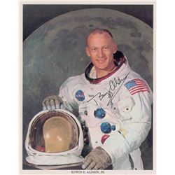 Buzz Aldrin Signed Photograph