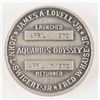 Image 2 : Apollo 13 Robbins Medal with James Lovell and Jack Swigert Signed Check