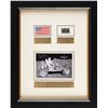 Image 1 : Dave Scott's Apollo 15 Surface-Flown Flag and License Plate Display