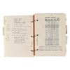 Image 2 : Dave Scott's Lunar Orbit-Flown Apollo 15 CSM Launch Checklist