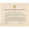 Image 1 : Gene Cernan's Apollo 13 Presidential Medal of Freedom Certificate
