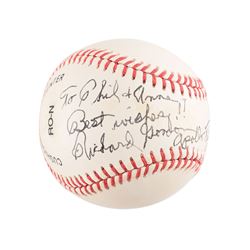 Richard Gordon Signed Baseball