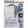 Image 2 : Apollo 13 Training-Used Lunar Surface Maps (2) Signed by Fred Haise