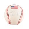 Image 1 : James Lovell Signed Baseball