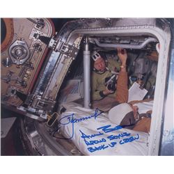 Alan Bean and Alexei Leonov Signed Photograph