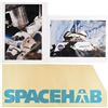 Image 1 : Space Shuttle Flown Spacehab Banner
